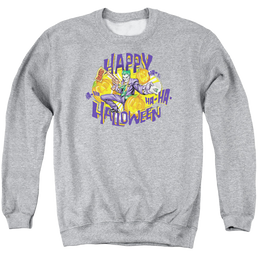 DC Batman Ha Ha Halloween - Men's Crewneck Sweatshirt Men's Crewneck Sweatshirt Batman   