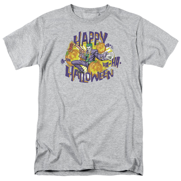 DC Batman Ha Ha Halloween - Men's Regular Fit T-Shirt Men's Regular Fit T-Shirt Batman   