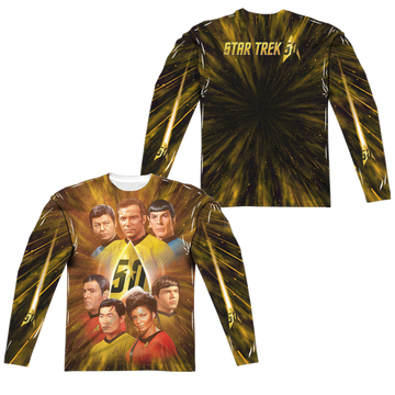 Star Trek The Original Series 50Th Anniversary Crew men's all-over print long sleeve