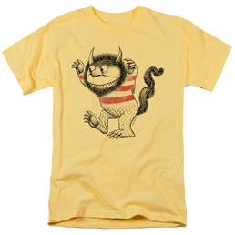Where the Wild Things Are Line Art - Men's Regular Fit T-Shirt Men's Regular Fit T-Shirt Where the Wild Things Are   