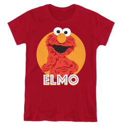 Sesame Street Elmo Scribble - Women's T-Shirt Women's T-Shirt Sesame Street   