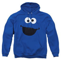 Sesame Street Cookie Monster Face - Pullover Hoodie Pullover Hoodie Sesame Street   
