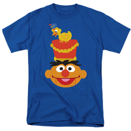 Sesame Street Christmas Nutcracker Ernie - Men's Regular Fit T-Shirt Men's Regular Fit T-Shirt Sesame Street