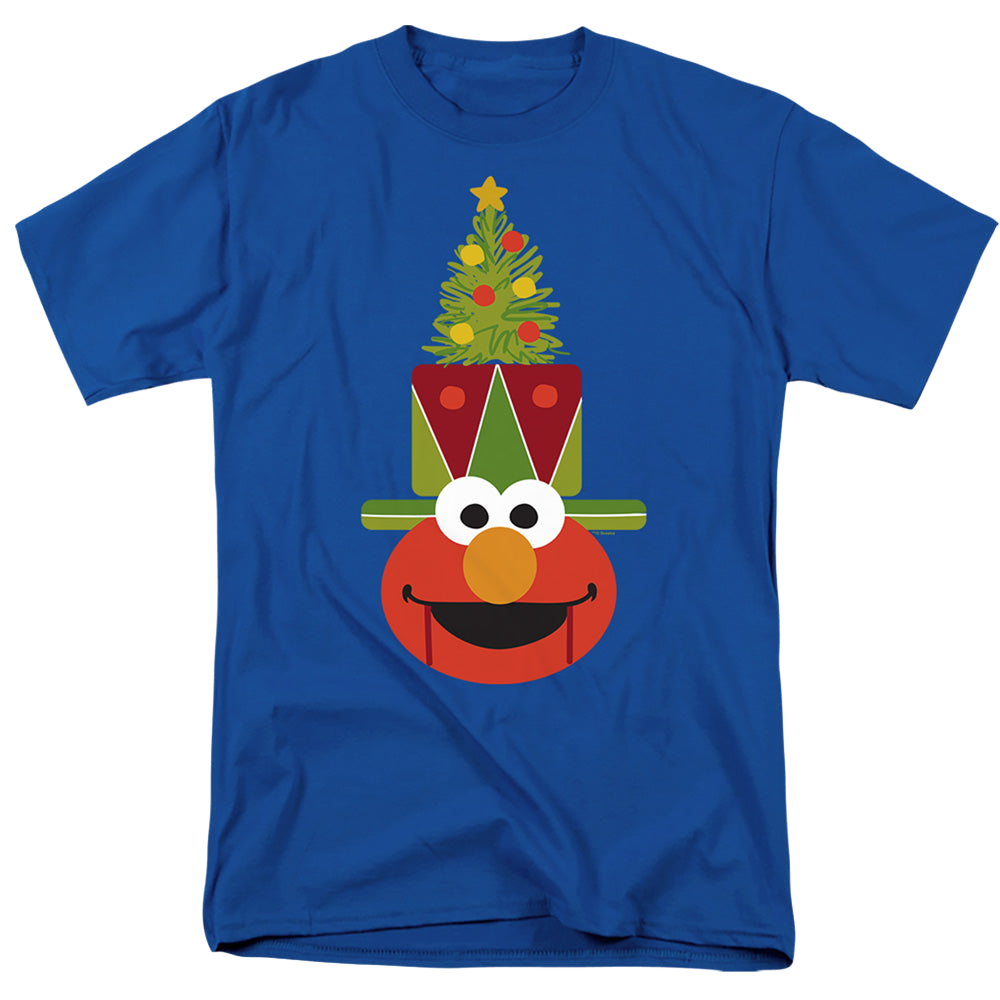 Sesame Street Christmas Nutcracker Elmo - Men's Regular Fit T-Shirt Men's Regular Fit T-Shirt Sesame Street