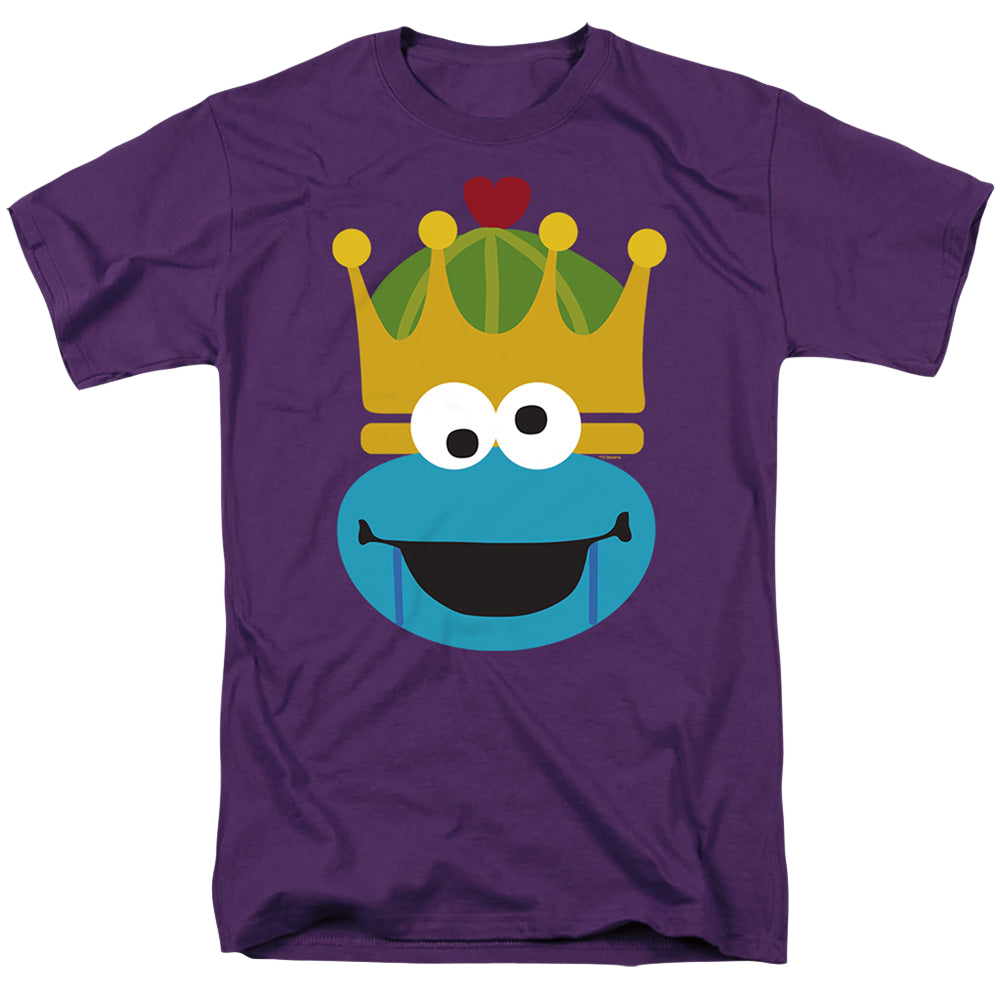 Sesame Street Christmas Nutcracker Cookie Monster - Men's Regular Fit T-Shirt Men's Regular Fit T-Shirt Sesame Street