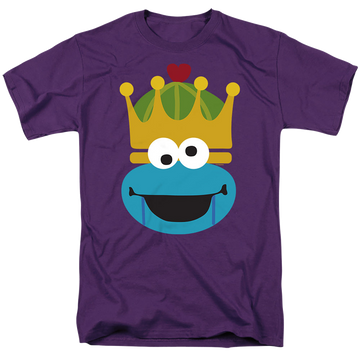 Sesame Street Christmas Nutcracker Cookie Monster - Men's Regular Fit T-Shirt Men's Regular Fit T-Shirt Sesame Street