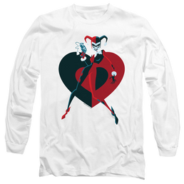 Harley Quinn Harley Heart - Men's Long Sleeve T-Shirt Men's Long Sleeve T-Shirt Harley Quinn
