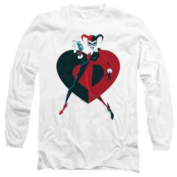 Harley Quinn Harley Heart - Men's Long Sleeve T-Shirt Men's Long Sleeve T-Shirt Harley Quinn