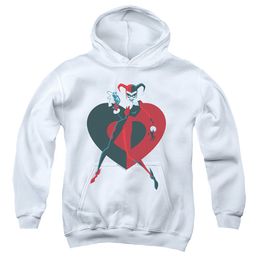 Harley Quinn Harley Heart - Youth Hoodie Youth Hoodie (Ages 8-12) Harley Quinn