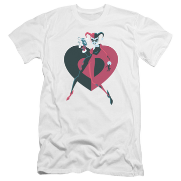 Harley Quinn Harley Heart - Men's Premium Slim Fit T-Shirt Men's Premium Slim Fit T-Shirt Harley Quinn