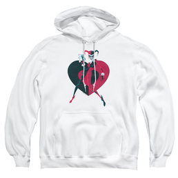 Harley Quinn Harley Heart - Pullover Hoodie Pullover Hoodie Harley Quinn