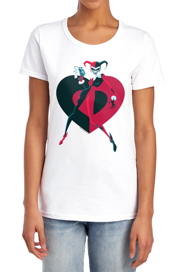 Harley Quinn Harley Heart - Women's T-Shirt Women's T-Shirt Harley Quinn