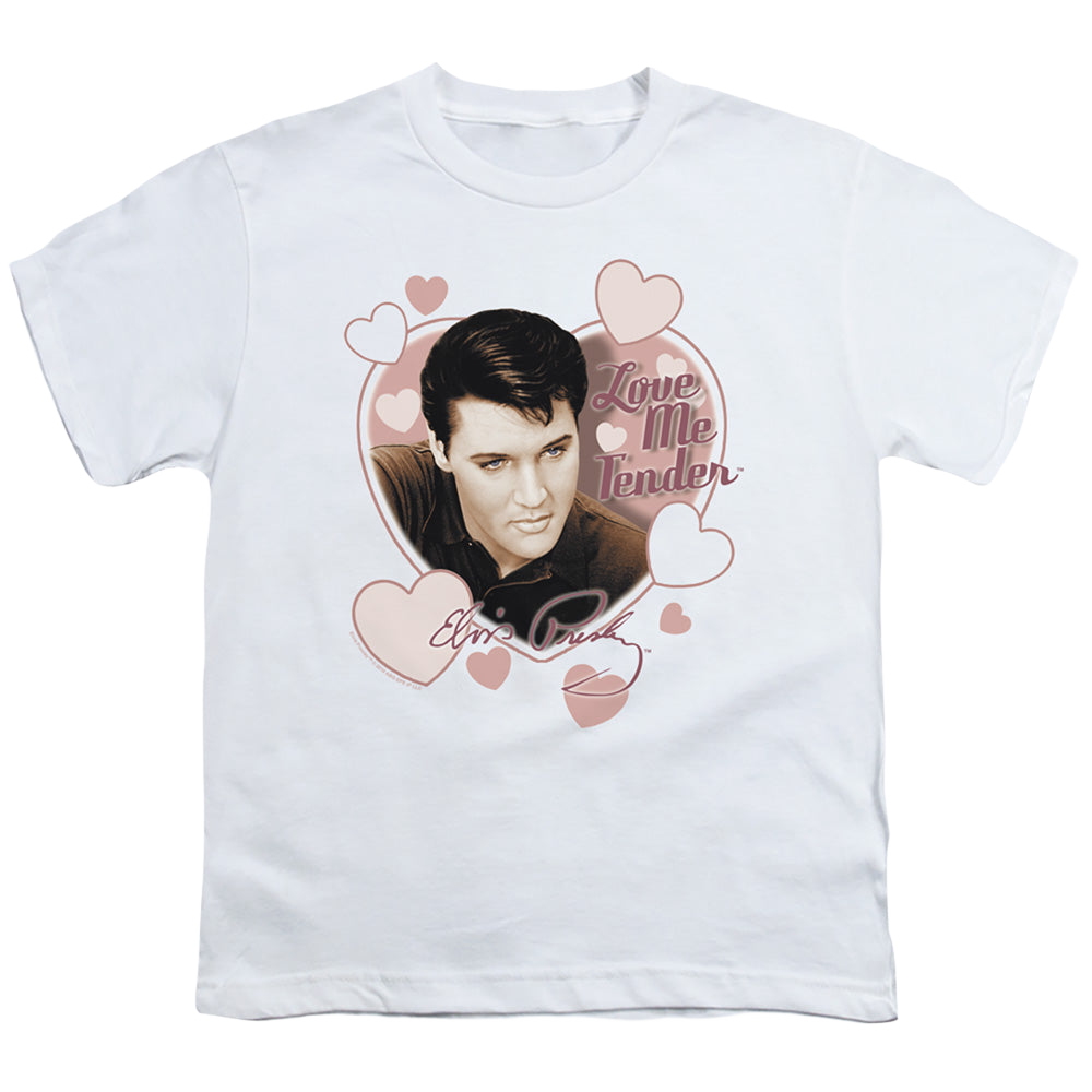 Elvis Presley Love Me Tender - Youth T-Shirt Youth T-Shirt (Ages 8-12) Elvis Presley