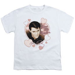 Elvis Presley Love Me Tender - Youth T-Shirt Youth T-Shirt (Ages 8-12) Elvis Presley