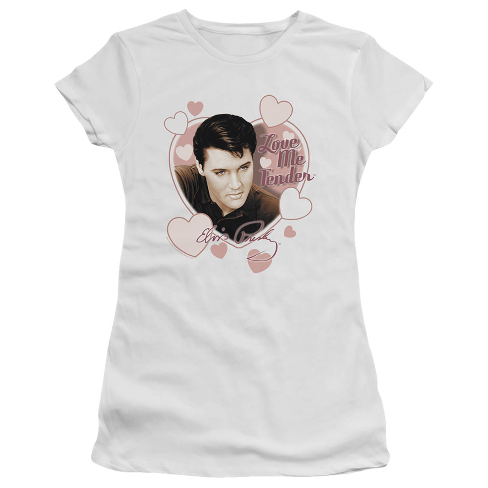 Elvis Presley Love Me Tender - Juniors T-Shirt Juniors T-Shirt Elvis Presley