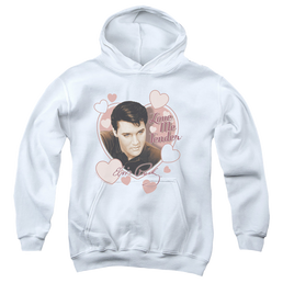 Elvis Presley Love Me Tender - Youth Hoodie Youth Hoodie (Ages 8-12) Elvis Presley