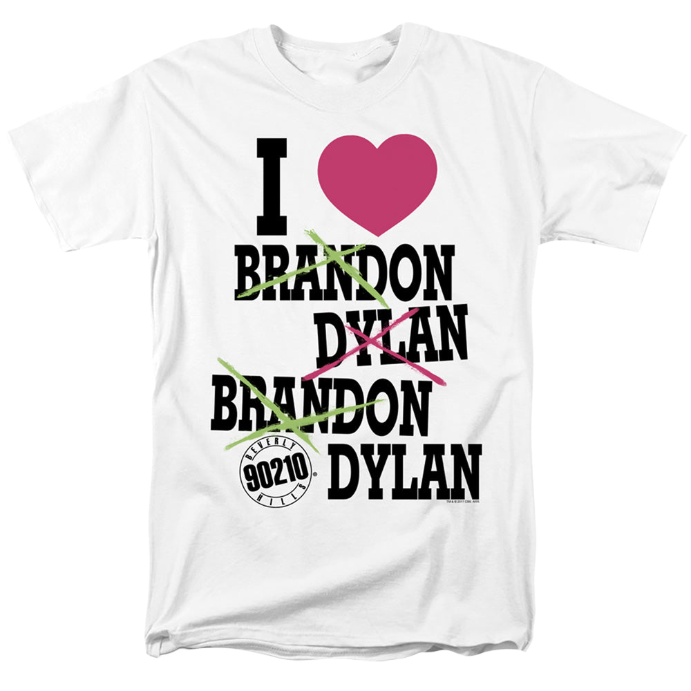 Beverly Hills 90210 I Heart 90210 - Men's Regular Fit T-Shirt Men's Regular Fit T-Shirt Beverly Hills 90210