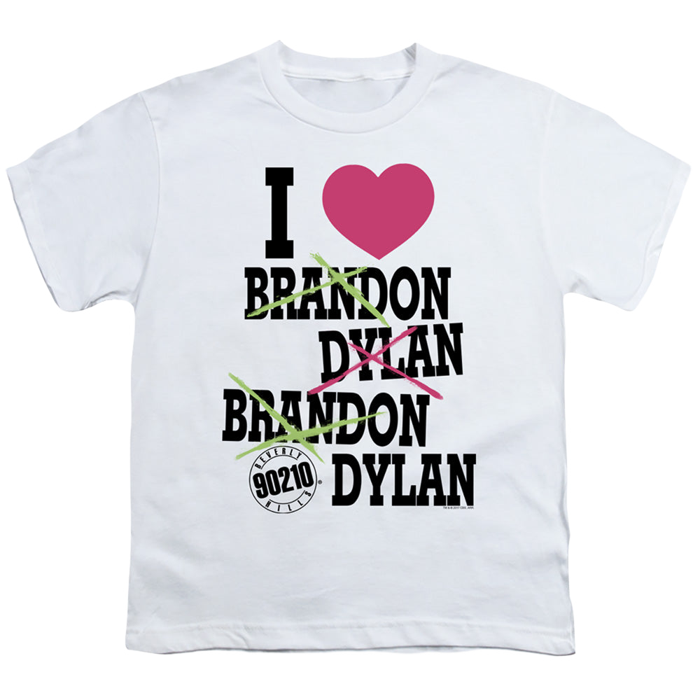 Beverly Hills 90210 I Heart 90210 - Youth T-Shirt Youth T-Shirt (Ages 8-12) Beverly Hills 90210