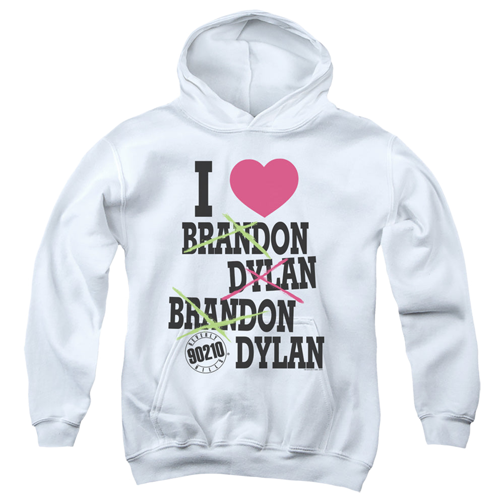 Beverly Hills 90210 I Heart 90210 - Youth Hoodie Youth Hoodie (Ages 8-12) Beverly Hills 90210