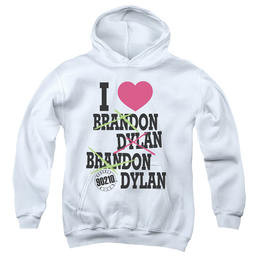 Beverly Hills 90210 I Heart 90210 - Youth Hoodie Youth Hoodie (Ages 8-12) Beverly Hills 90210