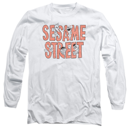 Sesame Street In Letters - Men's Long Sleeve T-Shirt Men's Long Sleeve T-Shirt Sesame Street