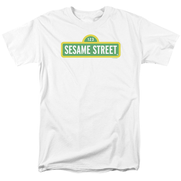 Sesame Street Logo - Men's Regular Fit T-Shirt Men's Regular Fit T-Shirt Sesame Street