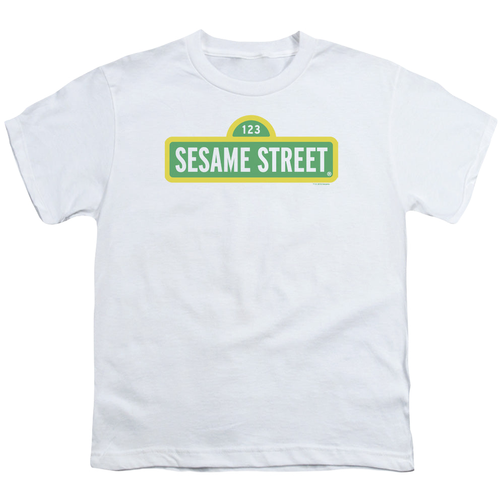 Sesame Street Logo - Kid's T-Shirt Kid's T-Shirt (Ages 4-7) Sesame Street