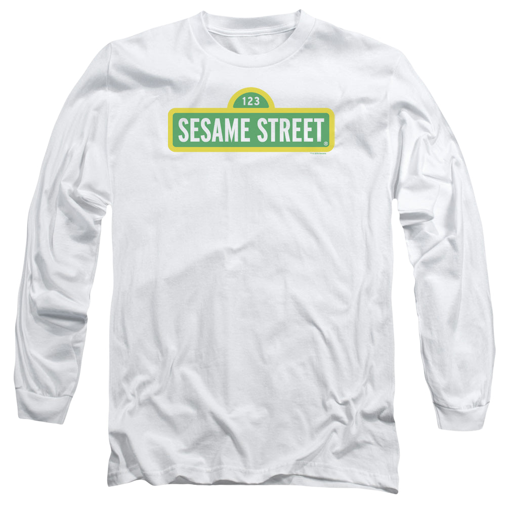 Sesame Street Logo - Men's Long Sleeve T-Shirt Men's Long Sleeve T-Shirt Sesame Street
