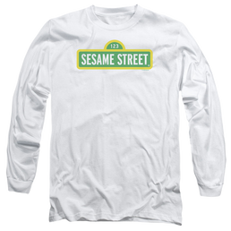 Sesame Street Logo - Men's Long Sleeve T-Shirt Men's Long Sleeve T-Shirt Sesame Street