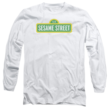 Sesame Street Logo - Men's Long Sleeve T-Shirt Men's Long Sleeve T-Shirt Sesame Street