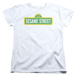 Sesame Street Logo - Women's T-Shirt Women's T-Shirt Sesame Street