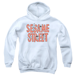 Sesame Street In Letters - Youth Hoodie Youth Hoodie (Ages 8-12) Sesame Street