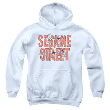 Sesame Street In Letters - Youth Hoodie Youth Hoodie (Ages 8-12) Sesame Street