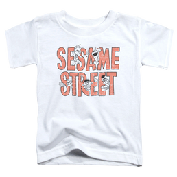 Sesame Street In Letters - Toddler T-Shirt Toddler T-Shirt Sesame Street