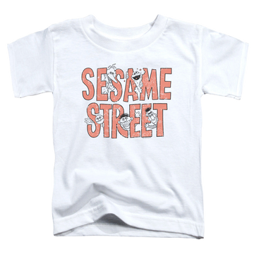 Sesame Street In Letters - Toddler T-Shirt Toddler T-Shirt Sesame Street