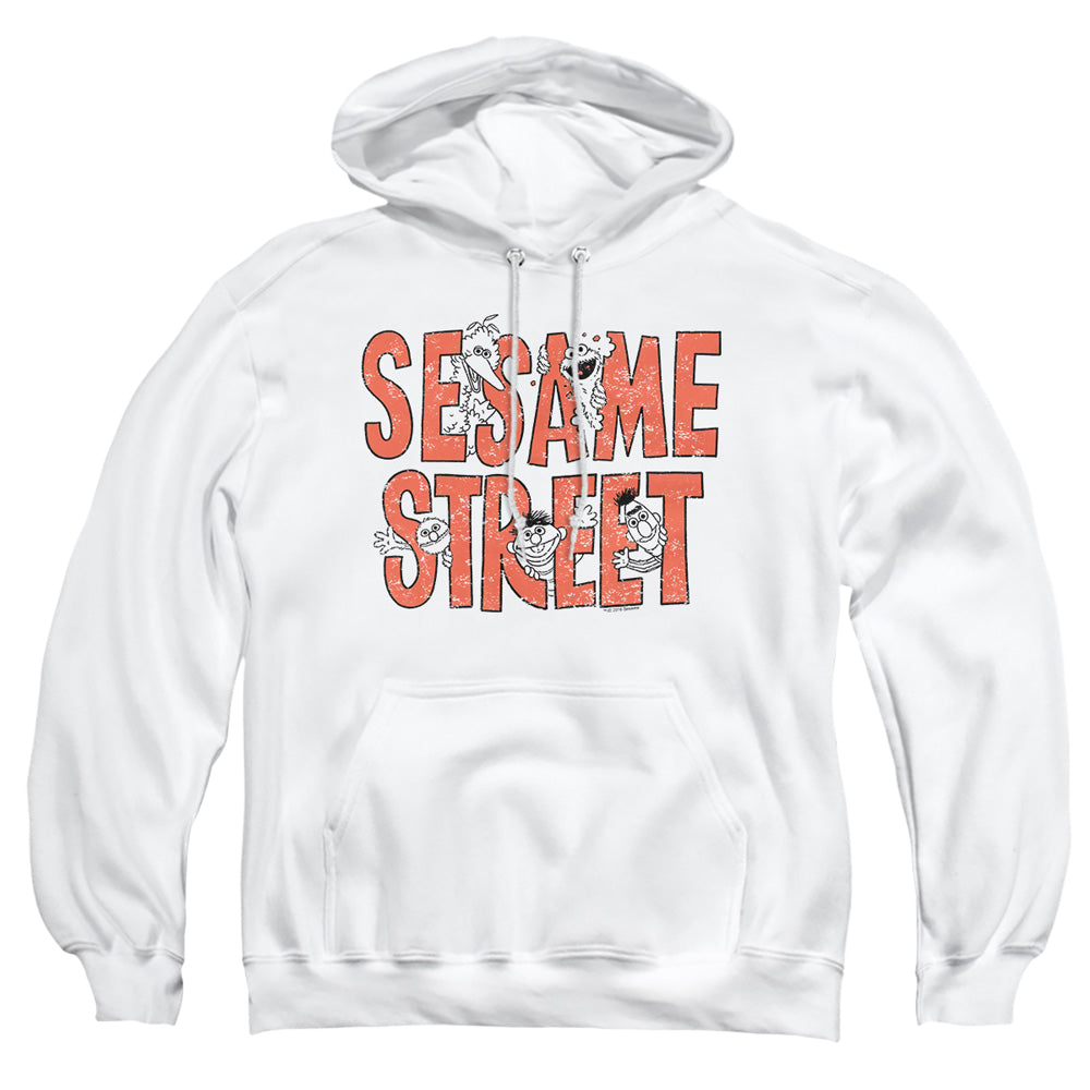 Sesame Street In Letters - Pullover Hoodie Pullover Hoodie Sesame Street
