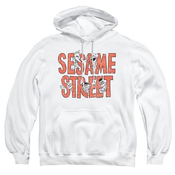 Sesame Street In Letters - Pullover Hoodie Pullover Hoodie Sesame Street