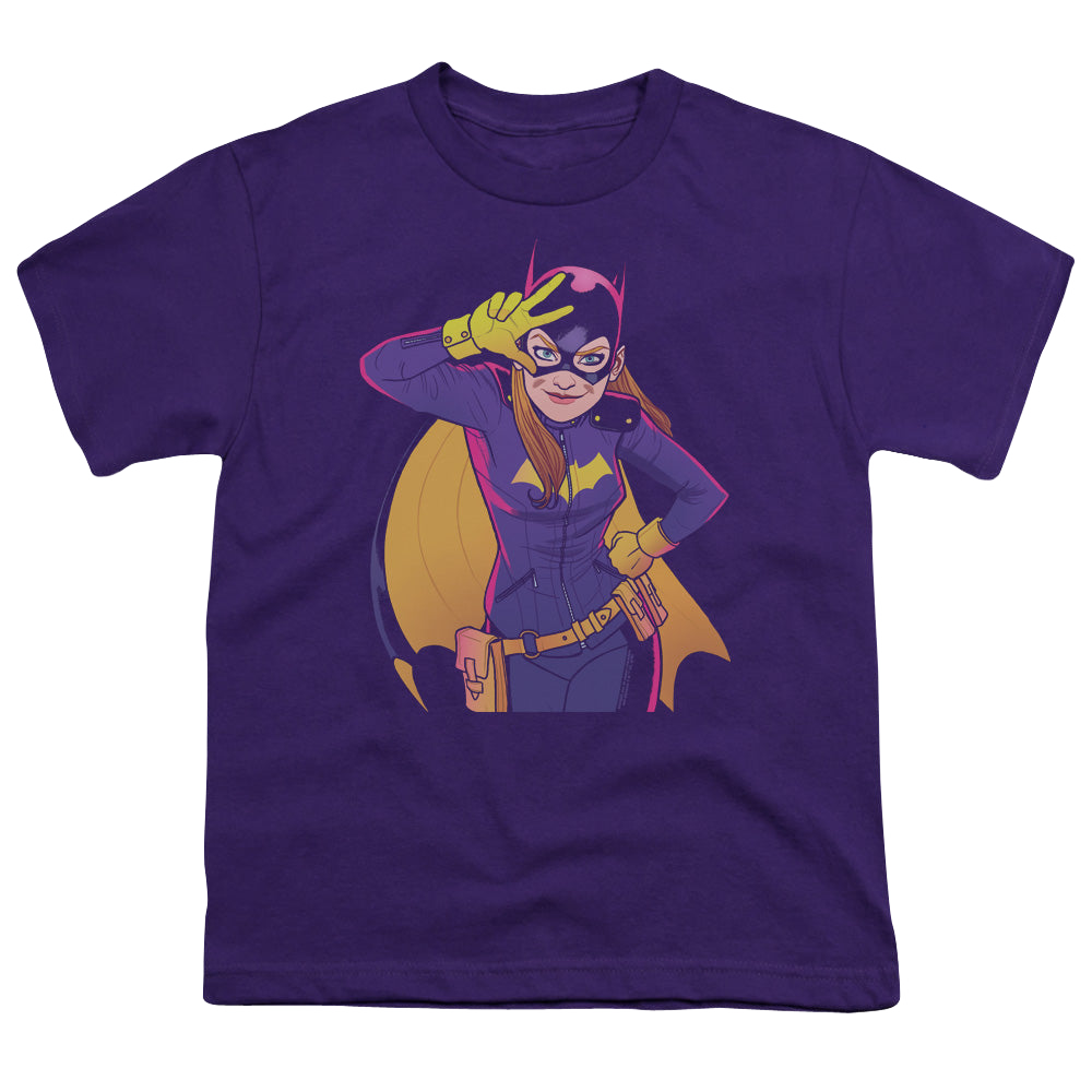 Batgirl Batgirl Moves - Youth T-Shirt Youth T-Shirt (Ages 8-12) Batgirl
