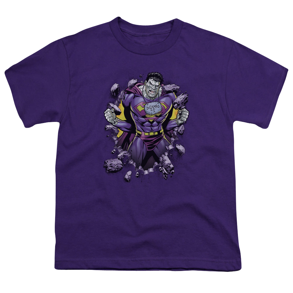 Superman Bizzaro Breakthrough - Youth T-Shirt Youth T-Shirt (Ages 8-12) Superman