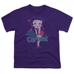 Betty Boop Curves - Youth T-Shirt Youth T-Shirt (Ages 8-12) Betty Boop