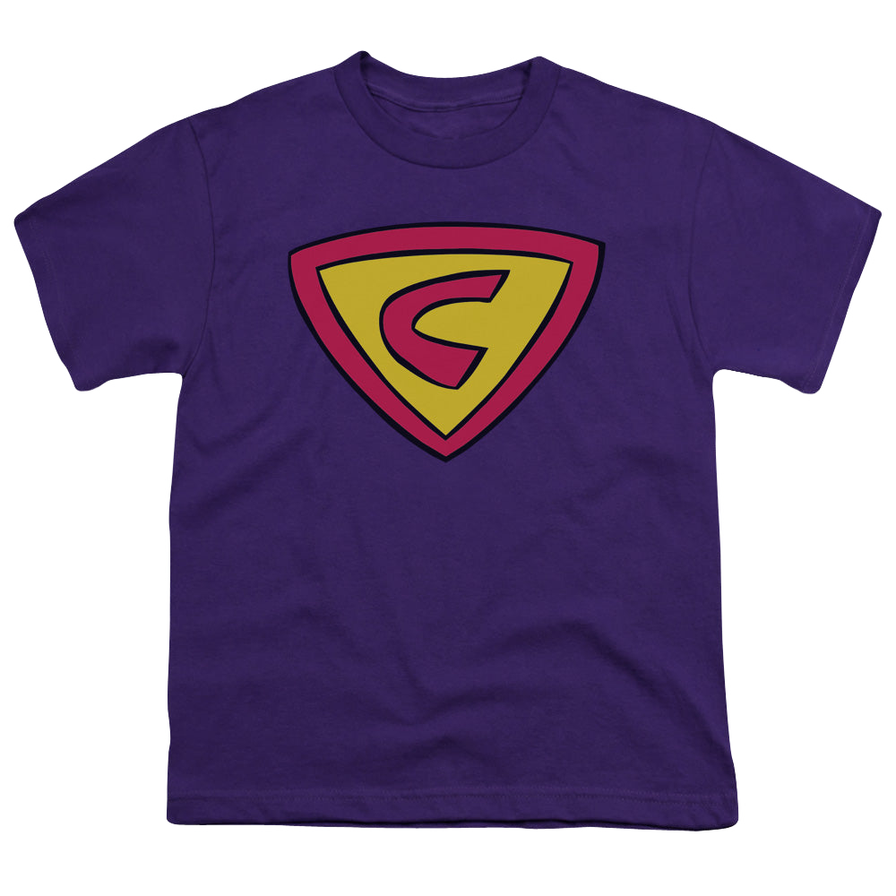 Cow & Chicken Super Cow Logo - Youth T-Shirt Youth T-Shirt (Ages 8-12) Cow & Chicken