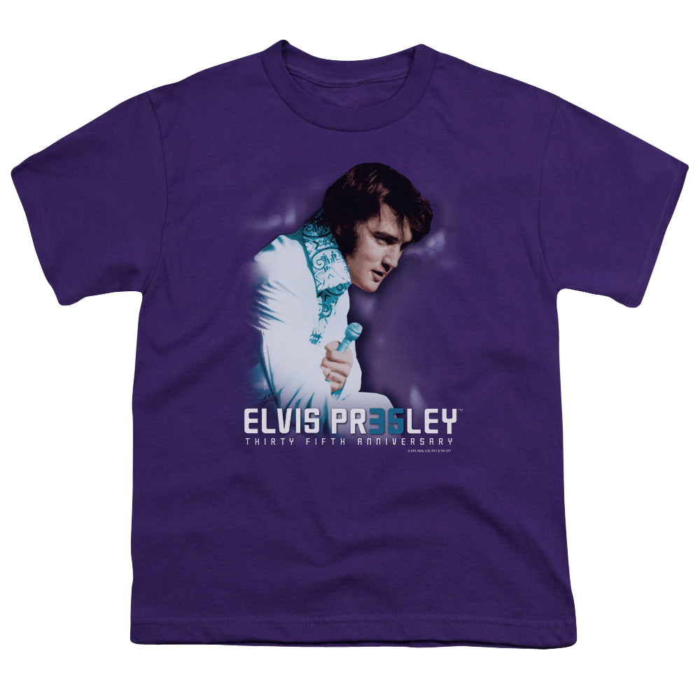 Elvis Presley 35Th Anniversary 2 - Youth T-Shirt Youth T-Shirt (Ages 8-12) Elvis Presley