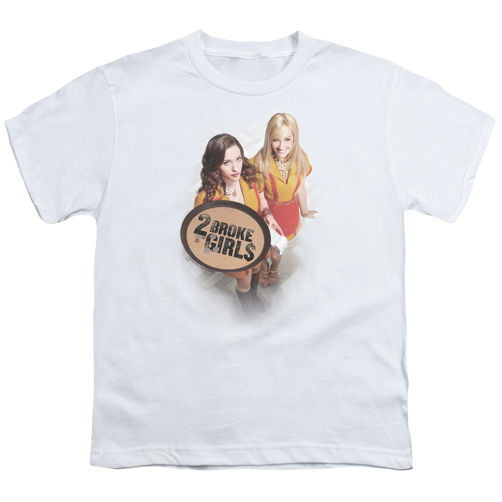2 Broke Girls Tips Really - Youth T-Shirt Youth T-Shirt (Ages 8-12) 2 Broke Girls