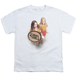 2 Broke Girls Tips Really - Youth T-Shirt Youth T-Shirt (Ages 8-12) 2 Broke Girls