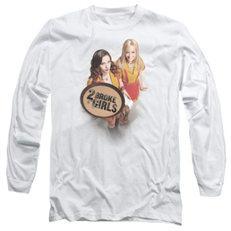 2 Broke Girls Tips Really - Men's Long Sleeve T-Shirt Men's Long Sleeve T-Shirt 2 Broke Girls