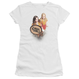 2 Broke Girls Tips Really - Juniors T-Shirt Juniors T-Shirt 2 Broke Girls