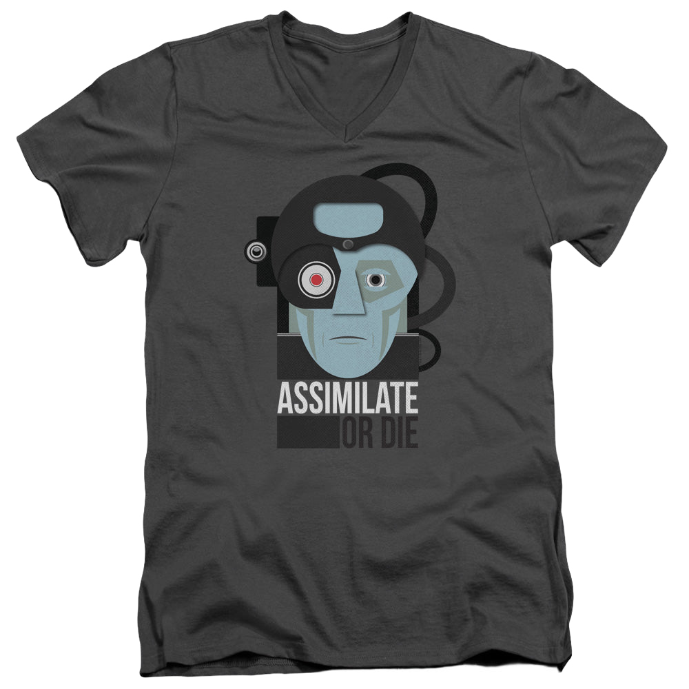 Star Trek The Next Generation Assismilate Or Die - Men's V-Neck T-Shirt Men's V-Neck T-Shirt Star Trek The Next Generation