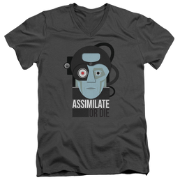 Star Trek The Next Generation Assismilate Or Die - Men's V-Neck T-Shirt Men's V-Neck T-Shirt Star Trek The Next Generation
