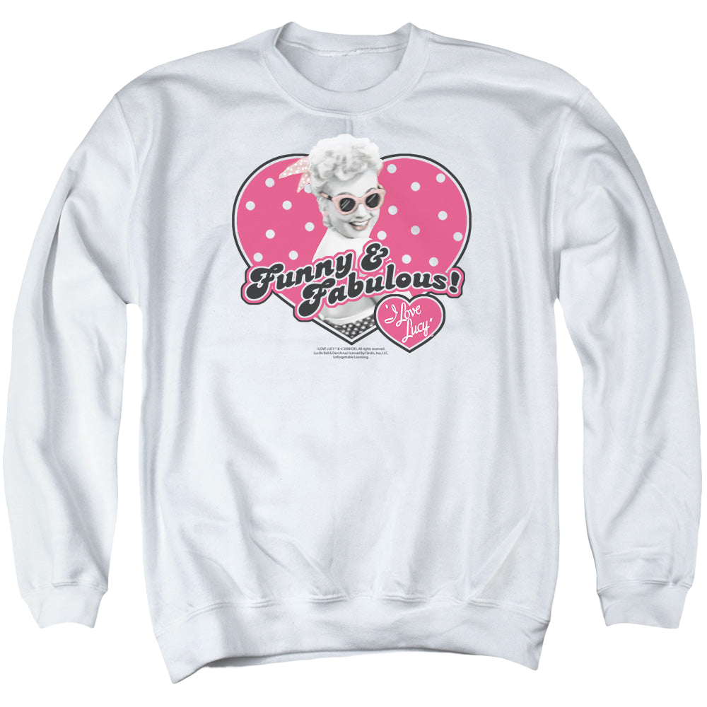 I Love Lucy Funny & Fabulous - Men's Crewneck Sweatshirt Men's Crewneck Sweatshirt I Love Lucy
