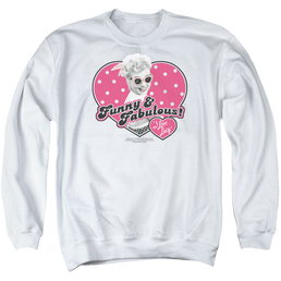 I Love Lucy Funny & Fabulous - Men's Crewneck Sweatshirt Men's Crewneck Sweatshirt I Love Lucy